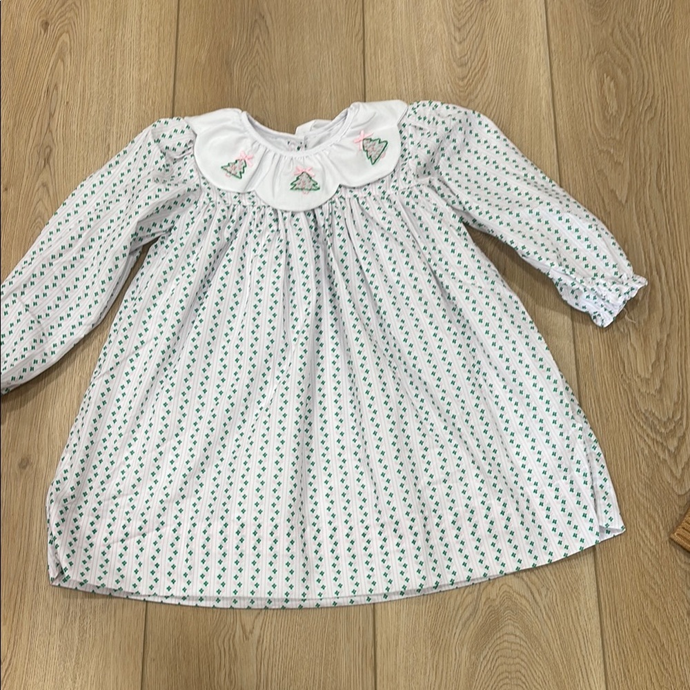 Cecil and Lou Christmas Toddler Dress